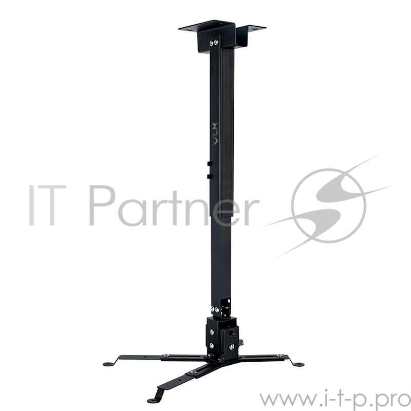 Кронштейн для проекторов VLK TRENTO-83 Черный, настенный/потолочный, max 15 кг, 3 ст своб/, наклон ±