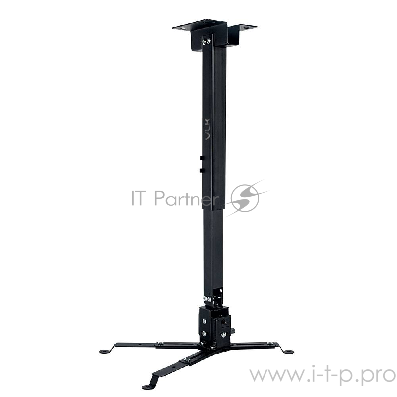 Кронштейн для проекторов VLK TRENTO-83 Черный, настенный/потолочный, max 15 кг, 3 ст своб/, наклон ±