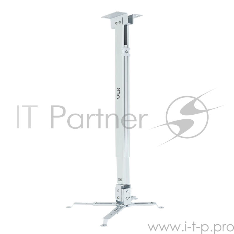 Кронштейн для проекторов VLK TRENTO-84w Белый, настенный/потолочный, max 15 кг, 3 ст своб/, наклон ±