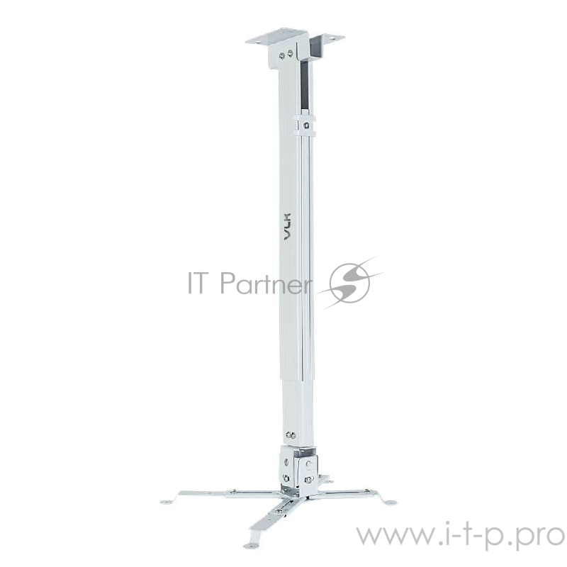 Кронштейн для проекторов VLK TRENTO-84w Белый, настенный/потолочный, max 15 кг, 3 ст своб/, наклон ±