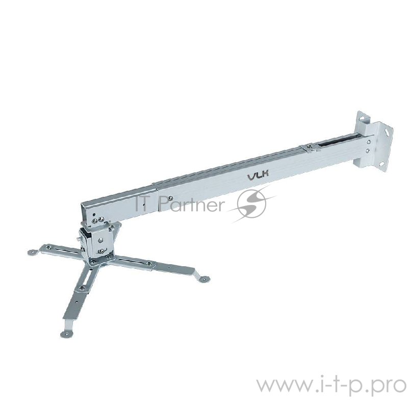 Кронштейн для проекторов VLK TRENTO-84w Белый, настенный/потолочный, max 15 кг, 3 ст своб/, наклон ±