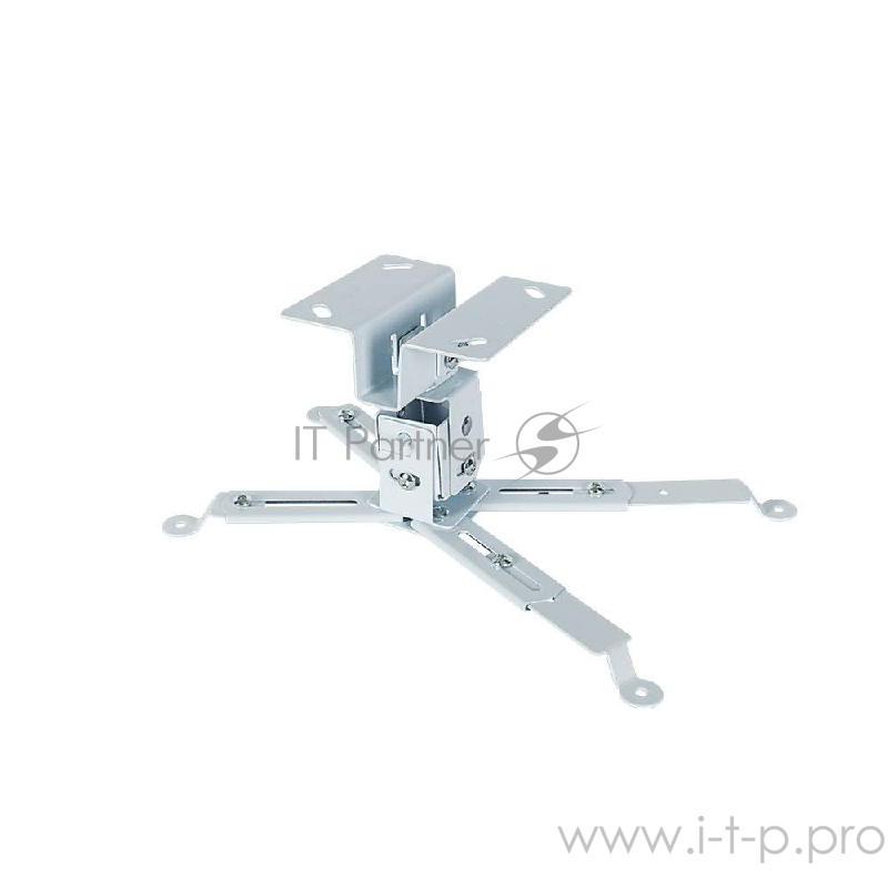 Кронштейн для проекторов VLK TRENTO-84w Белый, настенный/потолочный, max 15 кг, 3 ст своб/, наклон ±