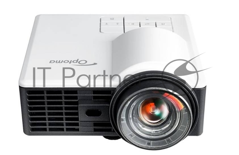 Проектор Optoma ML1050ST+ (DLP, LED, WXGA 1280x800, 1000Lm, 20000:1, HDMI, MHL, USB, MicroSD, Univer