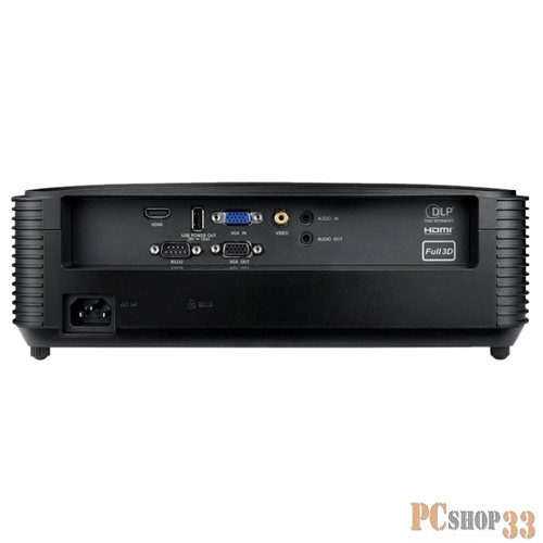 Проектор Optoma DS318e (DLP, SVGA 800x600, 3600Lm, 20000:1, HDMI, RS232, VGA out, 1x10W speaker, 3D