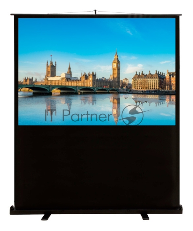 Экран Cactus 68x120см FloorCompactExpert CS-PSFLCE-120X68 16:9 напольный рулонный