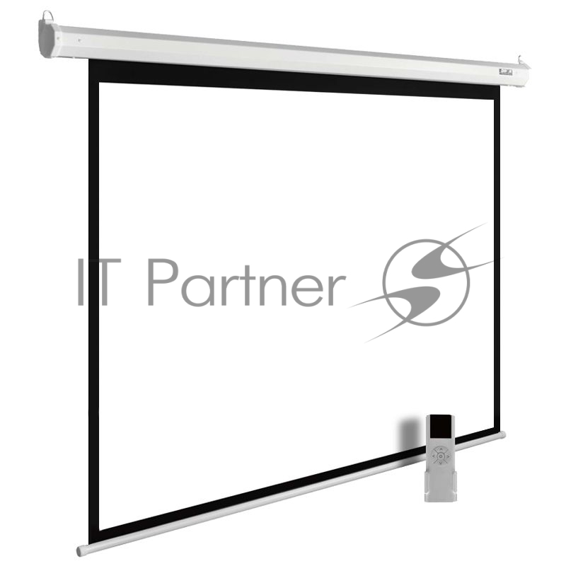Экран Cactus 220x213см MotoExpert CS-PSME-220x165-WT 4:3 настенно-потолочный рулонный белый (моториз