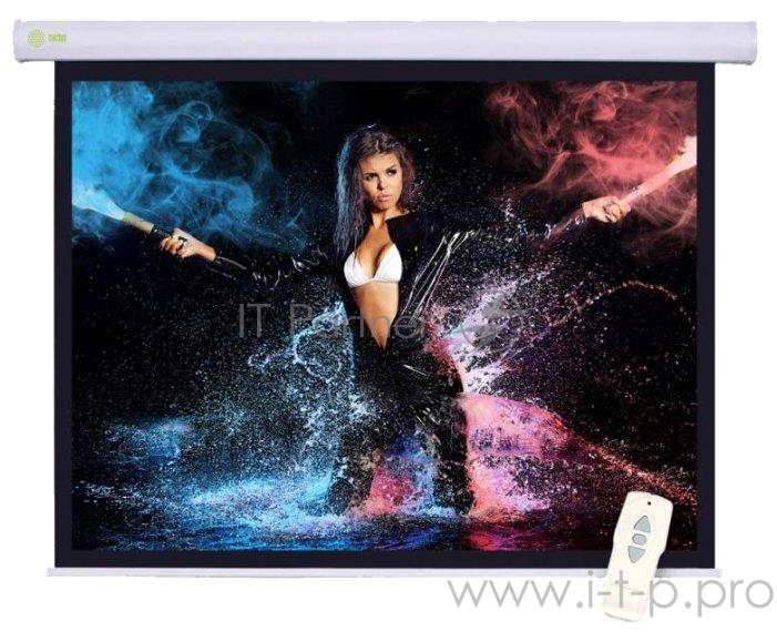 Экран Cactus 104.6x186см Motoscreen CS-PSM-104x186 16:9 настенно-потолочный рулонный (моторизованный