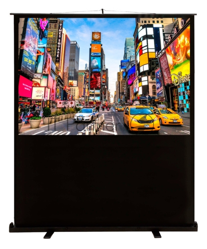 Экран Cactus 113x200см FloorCompactExpert CS-PSFLCE-200X113 16:9 напольный рулонный