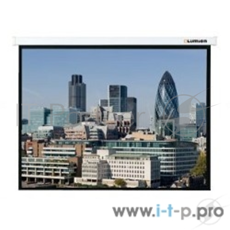 Экран Lumien 153x203см LMC-100108 4:3 настенно-потолочный рулонный белый (моторизованный привод)