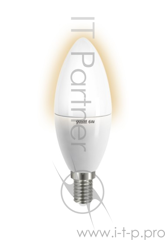 GAUSS Светодиодные лампы GAUSS 33116 Светодиодная лампа LED Elementary Свеча 6W E14 420lm 3000K 1/10/100 0