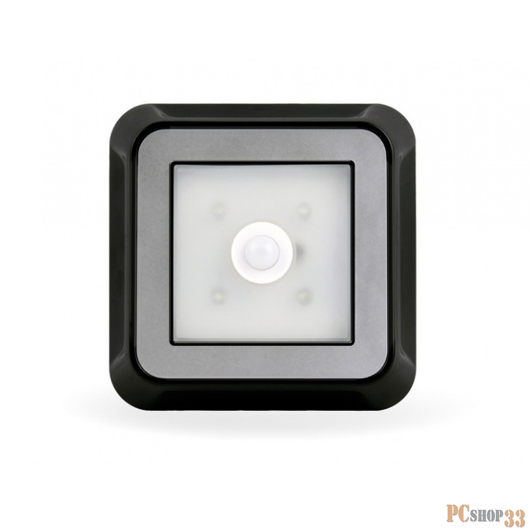 Smartbuy Фонари Smartbuy SBF-4-K Светодиодный фонарь с датчиком движения 4 LED 4AAA, черный