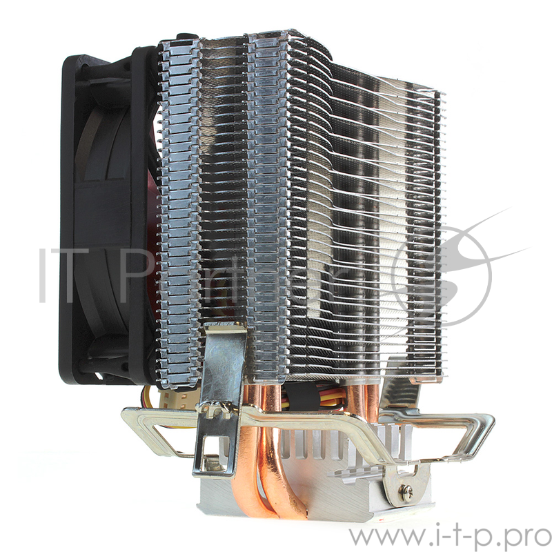 вентилятор CROWN Кулер для процессора CM-92 (Для Intel и AMD, TDP до 95 Ватт, 2шт. медных теплопроводных трубок , Гидродинамическиий подшипник, Размер: 117*79*113 мм)