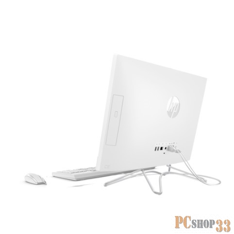 Моноблок HP 22-c0036ur 4HE17EA (Core i5 8250U-1.60ГГц, 8ГБ, 128ГБ+1ТБ, GFMX110, LAN, WiFi, BT, WebCam, 21.5 1920x1080, W10 H) + клавиатура + мышь