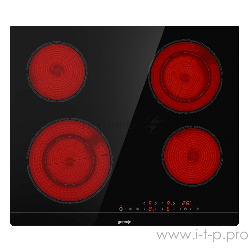 Варочная поверхность электрическая Gorenje ECT644BSC черный