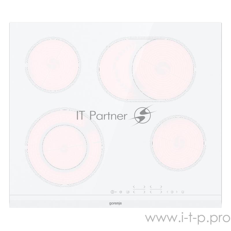 Варочная поверхность электрическая Gorenje ECT643WCSC белый