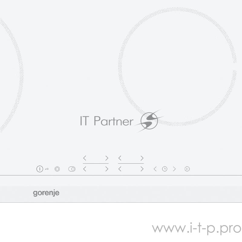 Варочная поверхность электрическая Gorenje ECT643WCSC белый