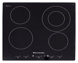 Варочная поверхность электрическая De Luxe 595204.01эвс-001 черный