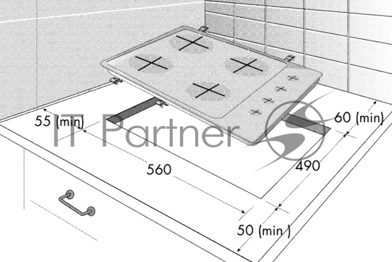Варочная поверхность электрическая Beko HIC 64101 X черный