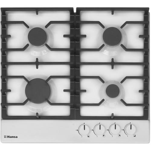 Варочная поверхность газовая Hansa BHGW63030 белый