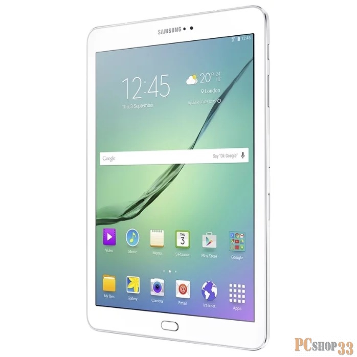 Планшет Samsung Galaxy Tab S2 SM-T819, 9.7 2048x1536, 32Gb, 4G + Wi-Fi, Android 6.0, Белый