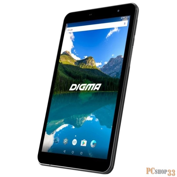 Планшет Digma Optima 8019N 4G MTK8735V (1.0) 4C/RAM1Gb/ROM8Gb 8 IPS 1280x800/3G/4G/Android 7.0/черн