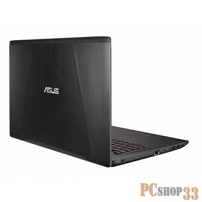 Ноутбук ASUS FX553VD-E41110 (Core i5 7300HQ-2.50ГГц, 8ГБ, 1000ГБ, GFGTX1050, LAN, WiFi, BT, WebCam, 15.6 1920x1080, Linux), черный