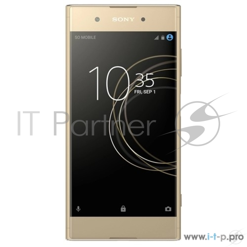 Смартфон Sony Xperia XA1 Plus G3412 Gold MediaTek Helio P20 (2.3)/5.5'' (1920x1080)/4Gb/32Gb/3G/4G/2