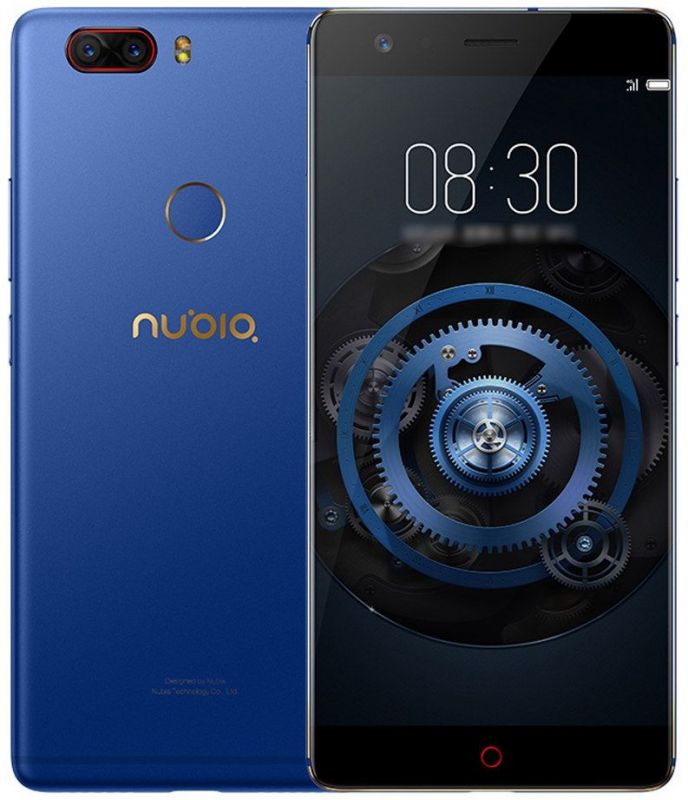 Смартфон Nubia Z17 Lite 64Gb 6Gb синий/золотистый моноблок 3G 4G 2Sim 5.2 1080x1920 Android 6.0 13M