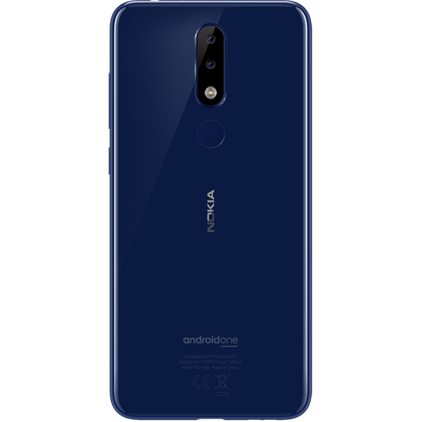 Смартфон Nokia 5.1 PLUS DS TA-1105 BLUE 5.8'' 19:9 1512x720, 1.8GHz+1.8GHz, 4+4 Core, 3GB RAM, 32GB,