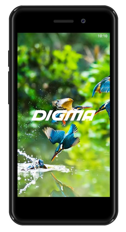 Смартфон Digma Linx A453 3G 8Gb моноблок 3G 2Sim 4.5 480x854 Android 7.0 5Mpix WiFi BT G (варианты цвета - черный, золотистый)