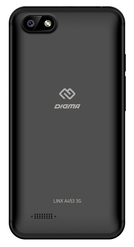 Смартфон Digma Linx A453 3G 8Gb моноблок 3G 2Sim 4.5 480x854 Android 7.0 5Mpix WiFi BT G (варианты цвета - черный, золотистый)