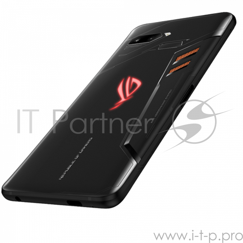 Смартфон Asus ZS600KL RoG Phone 128Gb 8Gb черный моноблок 3G 4G 2Sim 6 1080x2160 Android 8.1 12Mpix
