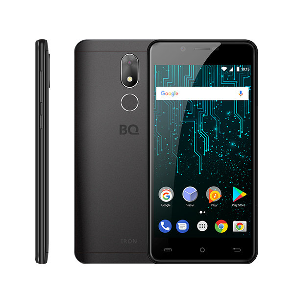 BQ 5007L Iron Black Смартфон