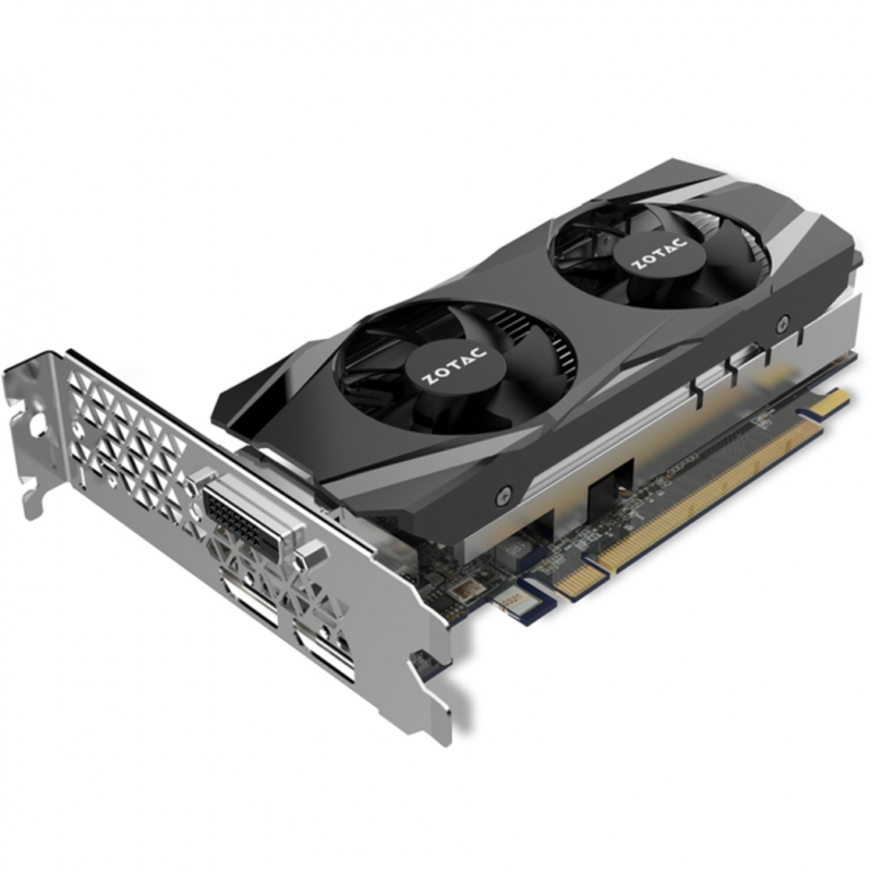 Видеокарта Zotac GTX1050 Ti LP PCI-E 4096Mb (ZT-P10510E-10L) PCI-E 3.0, ядро - 1290 МГц, Boost - 1392 МГц, память - 4 Гб GDDR5 7000 МГц