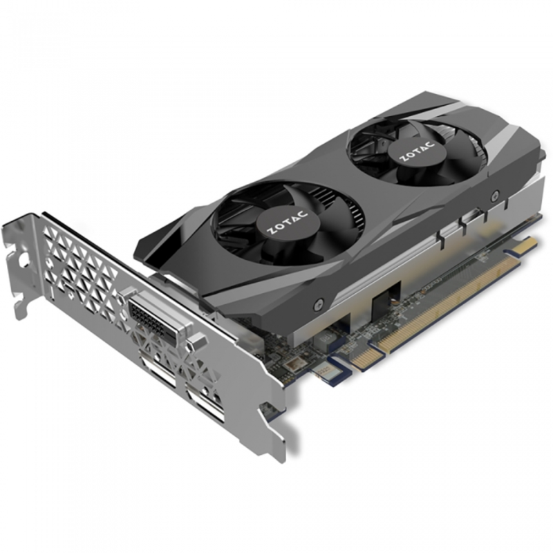 Видеокарта Zotac GTX1050 Ti LP PCI-E 4096Mb (ZT-P10510E-10L) PCI-E 3.0, ядро - 1290 МГц, Boost - 1392 МГц, память - 4 Гб GDDR5 7000 МГц
