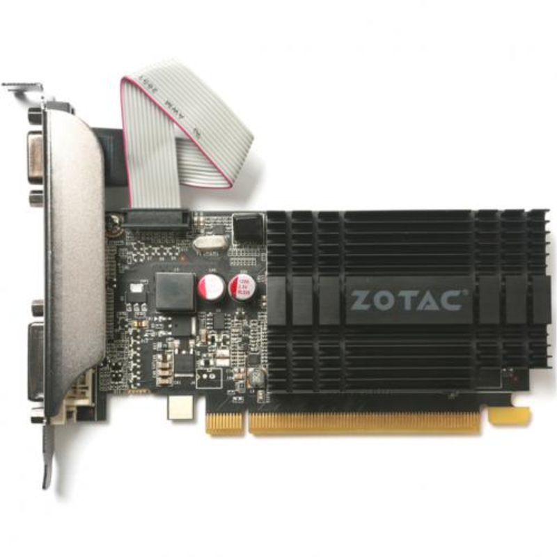 Видеокарта Zotac GT710 Zone Edition 1Gb DDR3 64bit DVI, HDMI, VGA (ZT-71301-20L) RTL