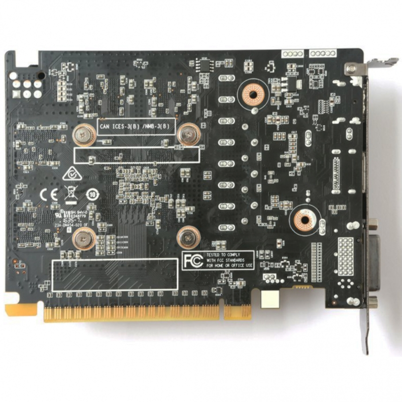 Видеокарта Zotac GTX1050 Mini PCI-E 2048Mb (ZT-P10500A-10L) PCI-E 3.0, ядро - 1354 МГц, Boost - 1455 МГц, память - 2 Гб GDDR5 7000 МГц,