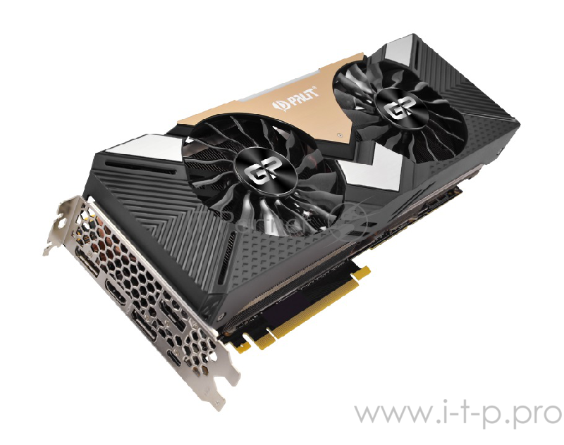 Видеокарта Palit PCI-E PA-RTX2080Ti DUAL 11G nVidia GeForce RTX 2080Ti 11264Mb 352bit GDDR6 1350/140