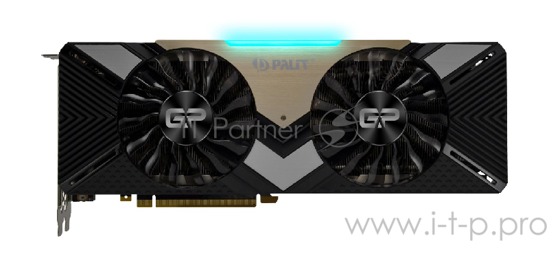 Видеокарта Palit PCI-E PA-RTX2080Ti DUAL 11G nVidia GeForce RTX 2080Ti 11264Mb 352bit GDDR6 1350/140