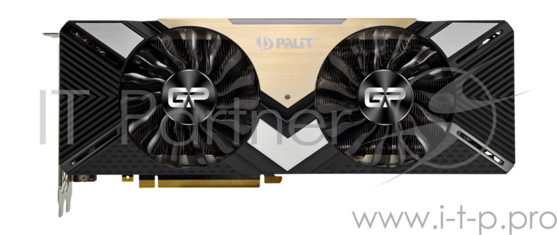 Видеокарта Palit PCI-E PA-RTX2080Ti DUAL 11G nVidia GeForce RTX 2080Ti 11264Mb 352bit GDDR6 1350/140