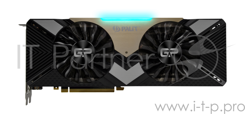 Видеокарта Palit PCI-E PA-RTX2080Ti DUAL 11G nVidia GeForce RTX 2080Ti 11264Mb 352bit GDDR6 1350/140