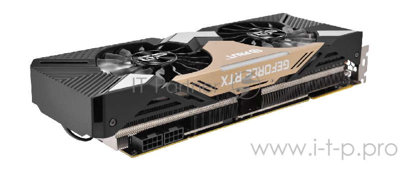 Видеокарта Palit PCI-E PA-RTX2080Ti DUAL 11G nVidia GeForce RTX 2080Ti 11264Mb 352bit GDDR6 1350/140