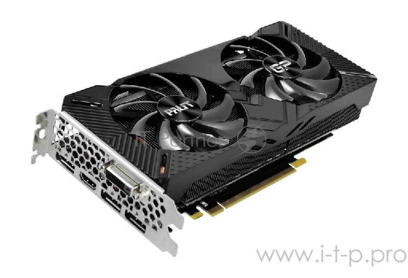 Видеокарта Palit PCI-E PA-RTX2070 DUAL 8G nVidia GeForce RTX 2070 8192Mb 256bit GDDR6 1410/14000/HDM