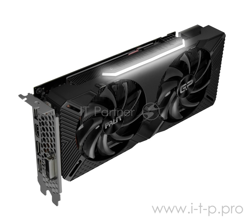 Видеокарта Palit PCI-E PA-RTX2070 DUAL 8G nVidia GeForce RTX 2070 8192Mb 256bit GDDR6 1410/14000/HDM