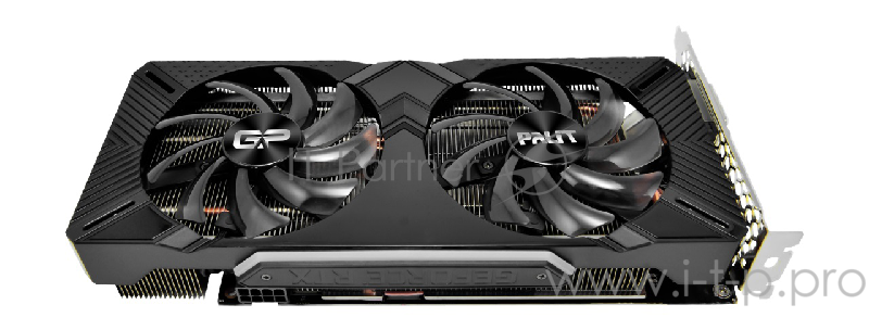 Видеокарта Palit PCI-E PA-RTX2070 DUAL 8G nVidia GeForce RTX 2070 8192Mb 256bit GDDR6 1410/14000/HDM
