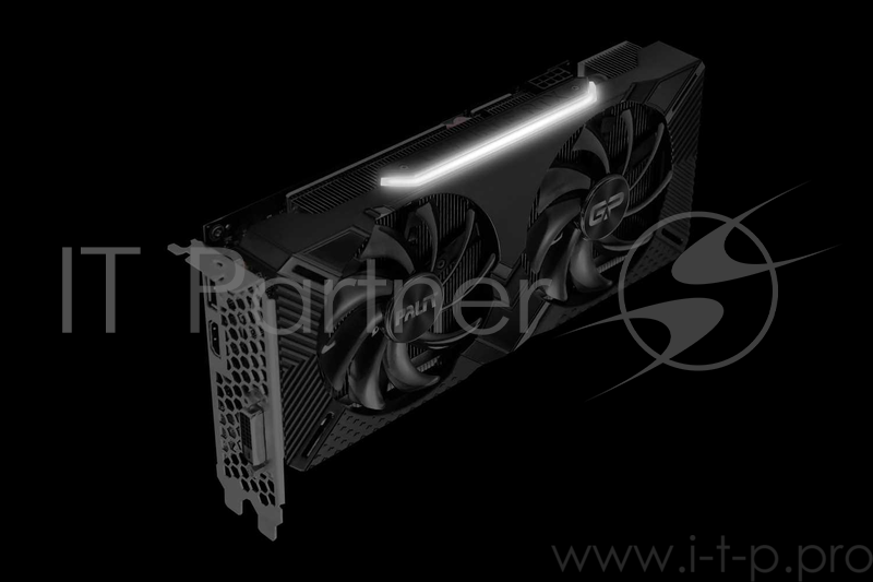 Видеокарта Palit PCI-E PA-RTX2060 GAMINGPRO 6G nVidia GeForce RTX 2060 6144Mb 192bit GDDR6 1365/1400