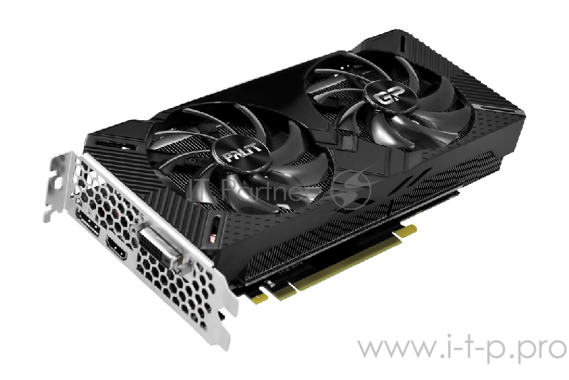 Видеокарта Palit PCI-E PA-RTX2060 GAMINGPRO 6G nVidia GeForce RTX 2060 6144Mb 192bit GDDR6 1365/1400