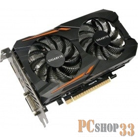 Видеокарта Gigabyte GTX1050TI 4Gb GDDR5 128bit DP, DVI-D, HDMI (GV-N105TOC-4GDV1.1) RTL