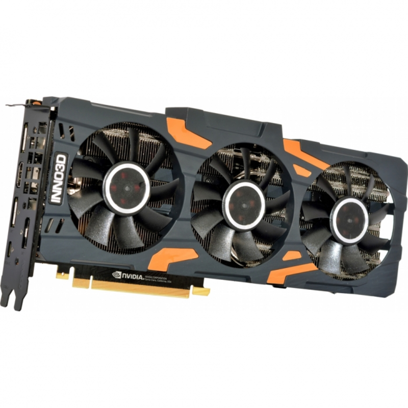Видеокарта 8Gb PCI-E Inno3D GeForce RTX 2080 Gaming OC X3 N20803-08D6X-1180VA24 RTX2080, GDDR6, 2