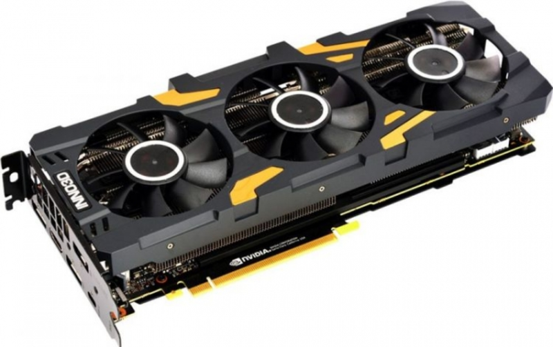 Видеокарта 8Gb PCI-E Inno3D GeForce RTX 2080 Gaming OC X3 N20803-08D6X-1180VA24 RTX2080, GDDR6, 2